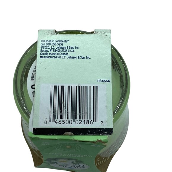 Glade Bamboo & Waterlily Bliss Candle 3.4 Oz Fragrance Infused With Essential O - Picture 4 of 8